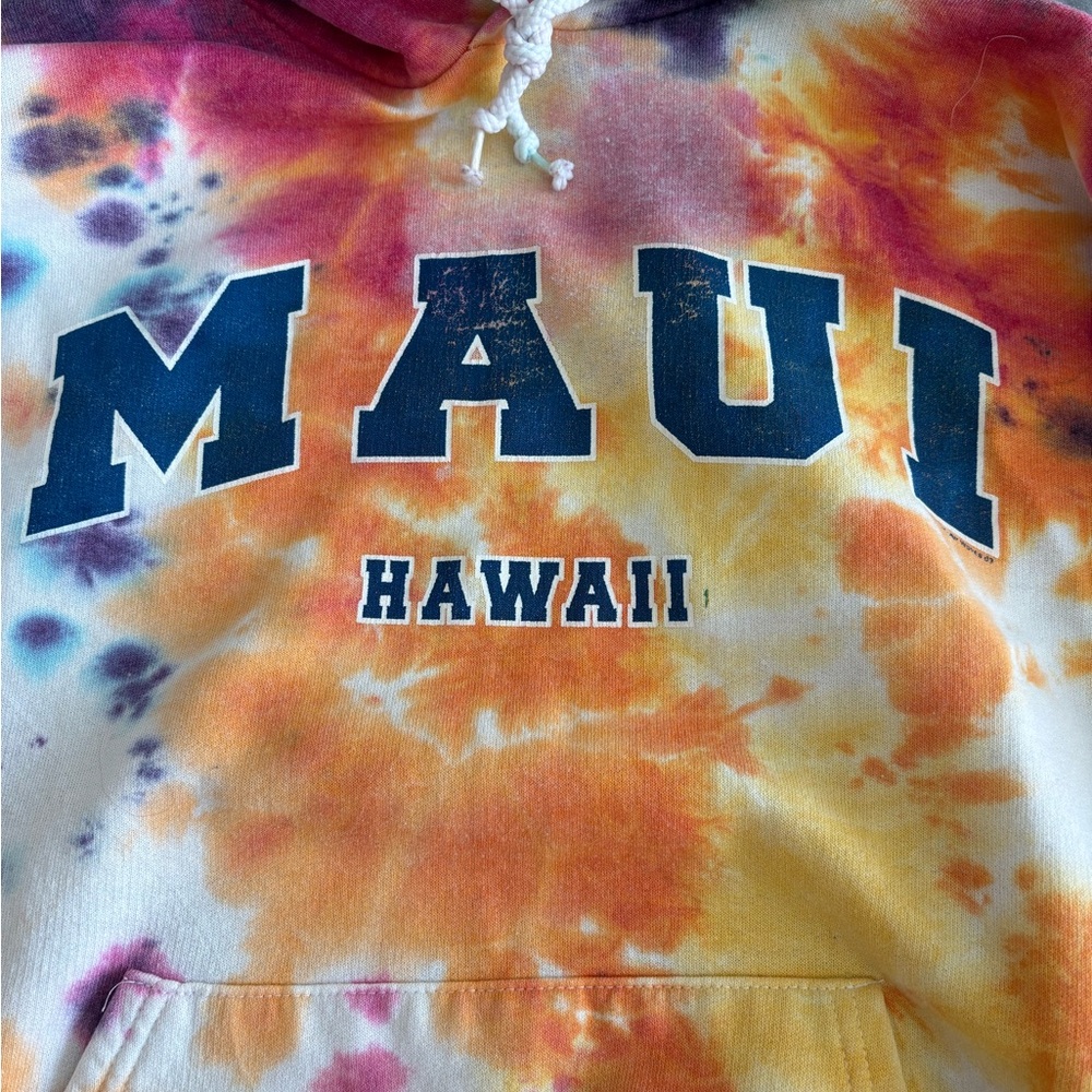 Maui Hawaii Tie-Dye Maui Hoodie - Picture 5 of 7